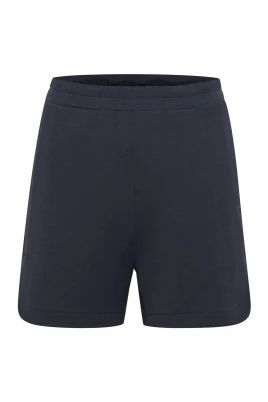 Marinblå Vincent Shorts Modal Polyester