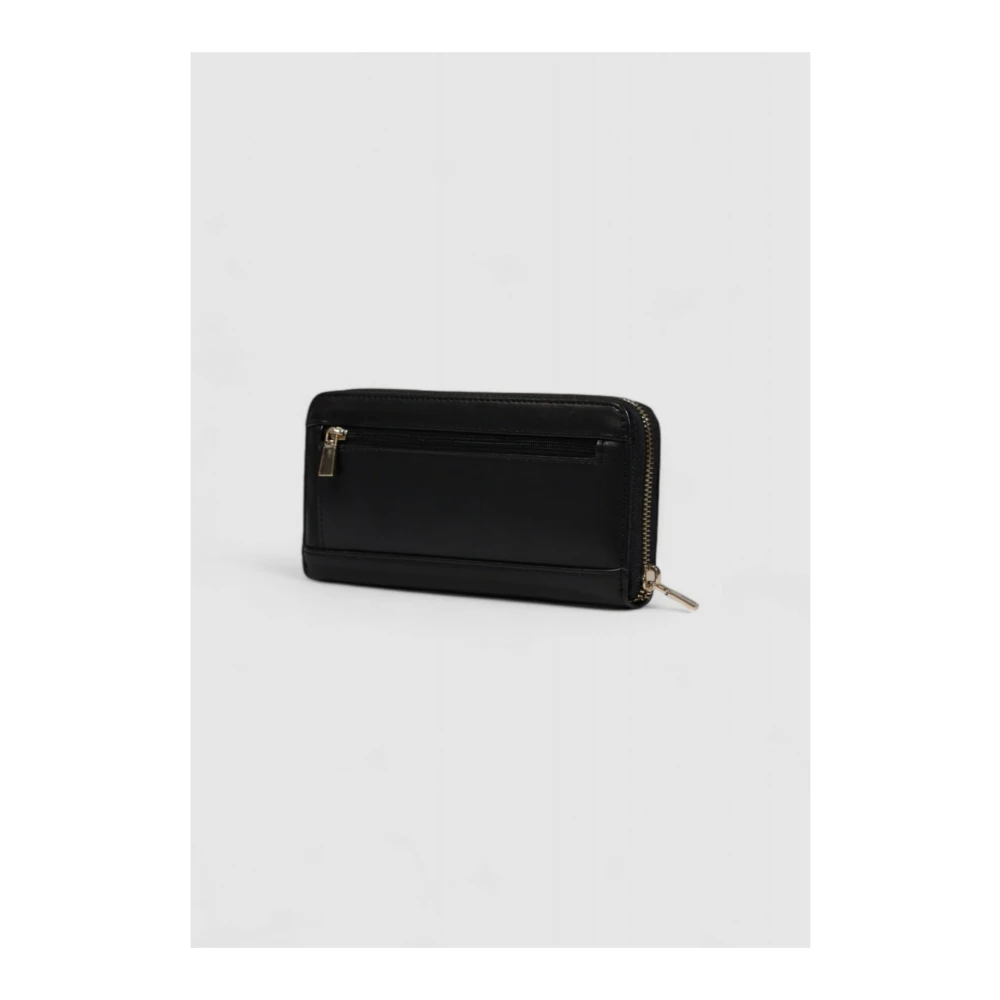 Guess Zwarte PU Leren Portemonnee Laurel Black Dames