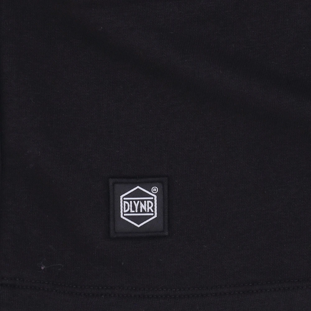 Dolly Noire Zwarte Lettering Sweatpant Shorts Black Heren