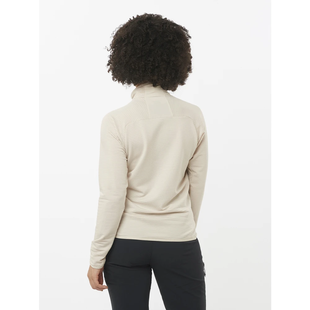 Salomon Rainy Day Lightwarm Jacket Beige Dames