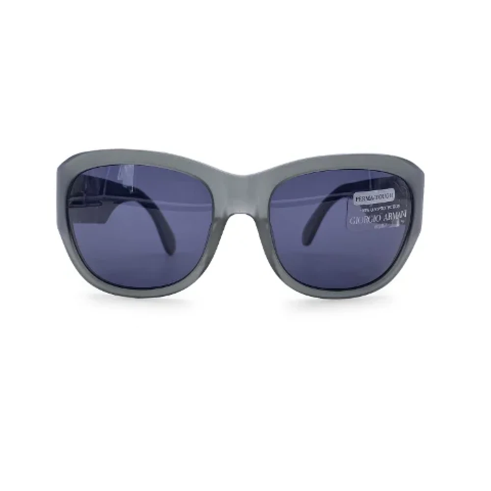 Armani Pre-owned Plastic sunglasses Gray Dames