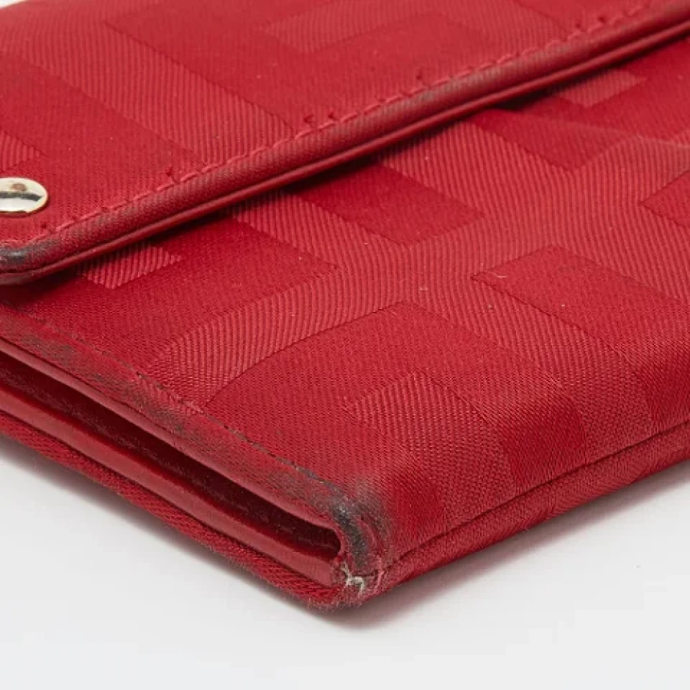 Givenchy Pre-owned Canvas wallets Red Dames