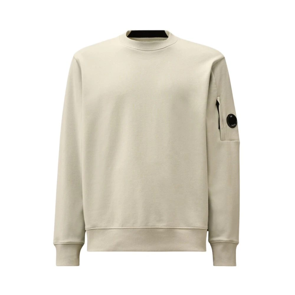 C.P. Company Ronde hals sweatshirt met vos detail Gray Heren