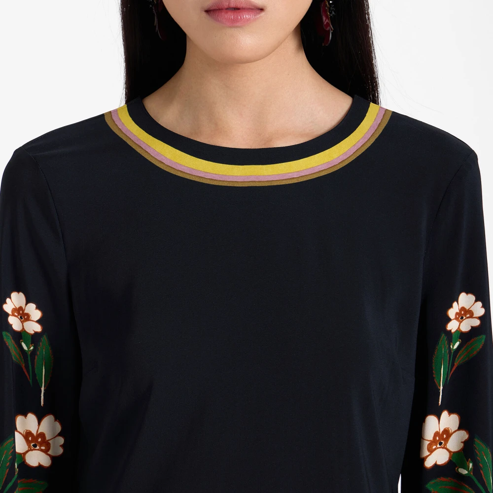 La DoubleJ Mini Supreme Swing Jurk Black Dames