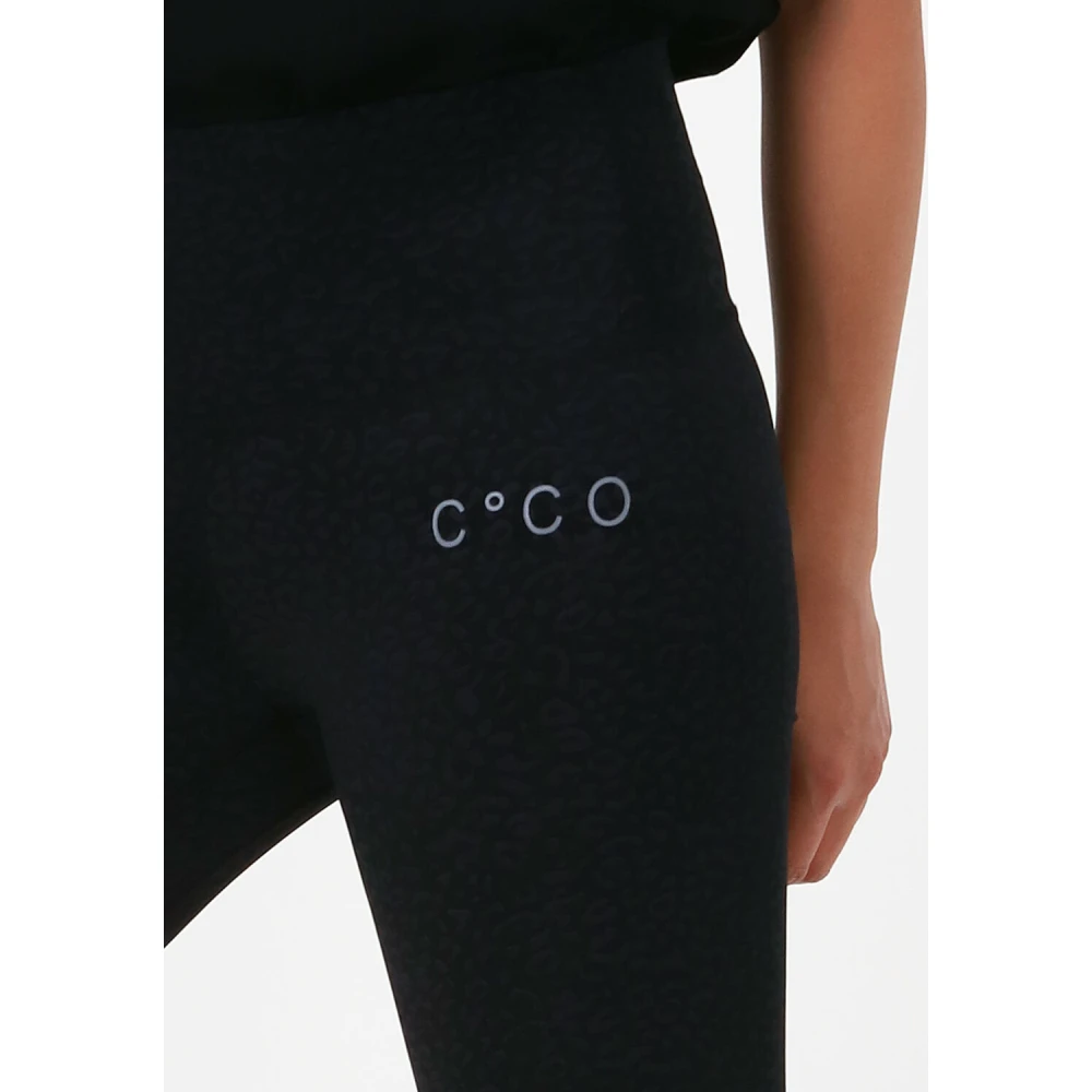 Co'Couture Dierenprint Legging Zwart Black Dames