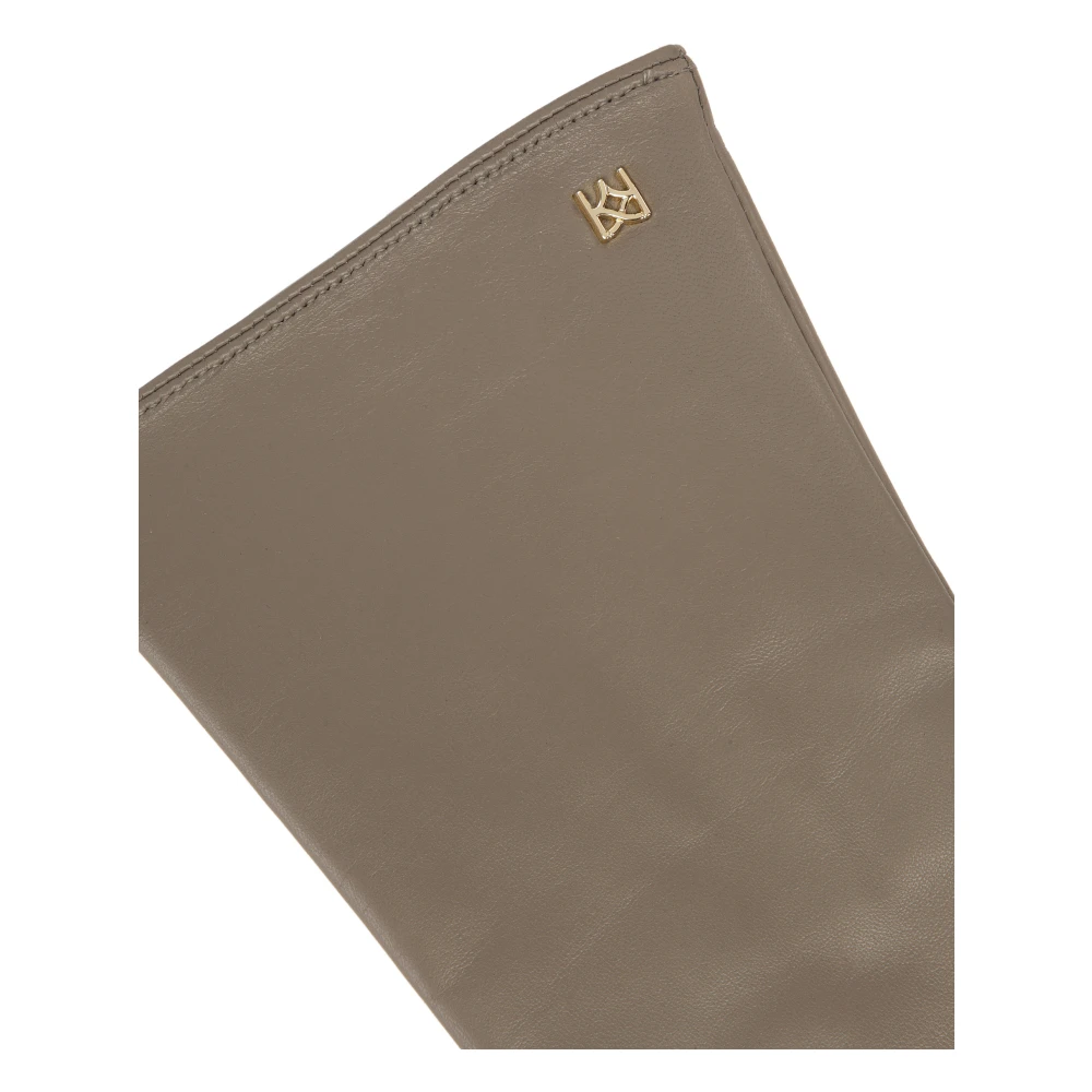 Kazar Leren handschoenen voor dames met touchscreenfunctie Beige Dames