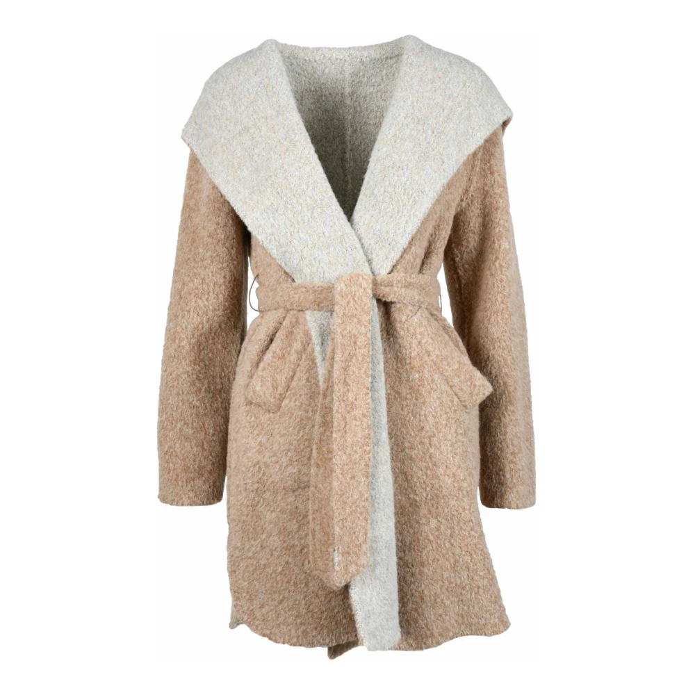 Coats > Belted Coats - - Lorena Antoniazzi - Modalova