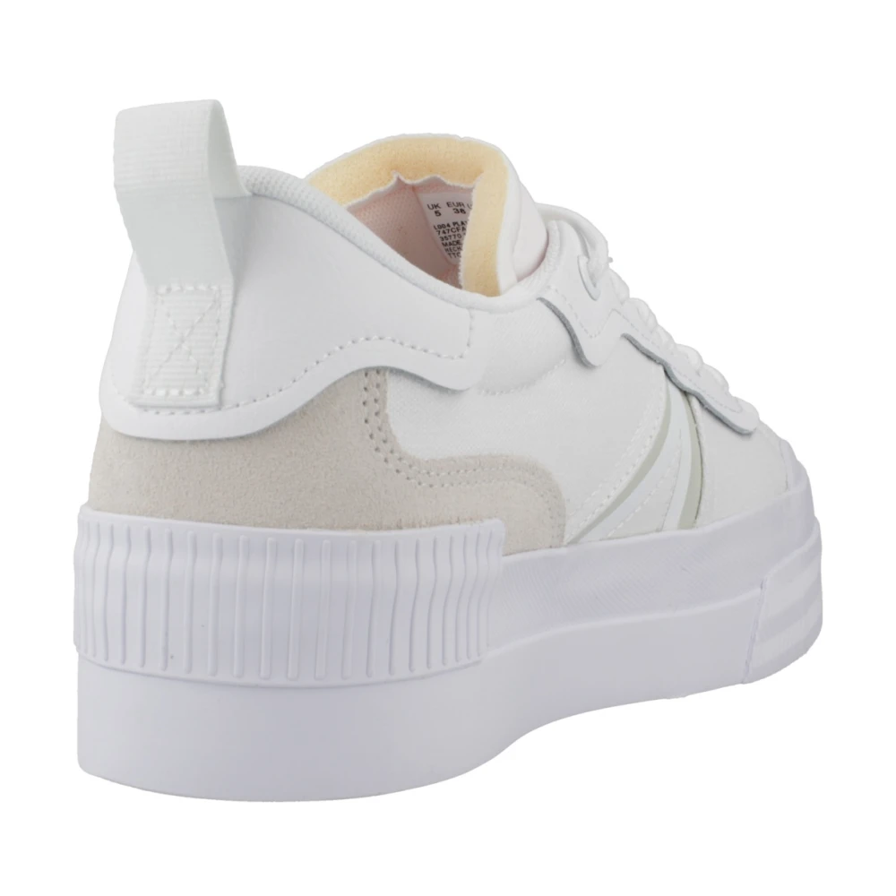 Lacoste Platform Sneakers met Contrast