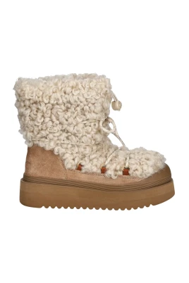 Mellow Shearling Snörstövlett