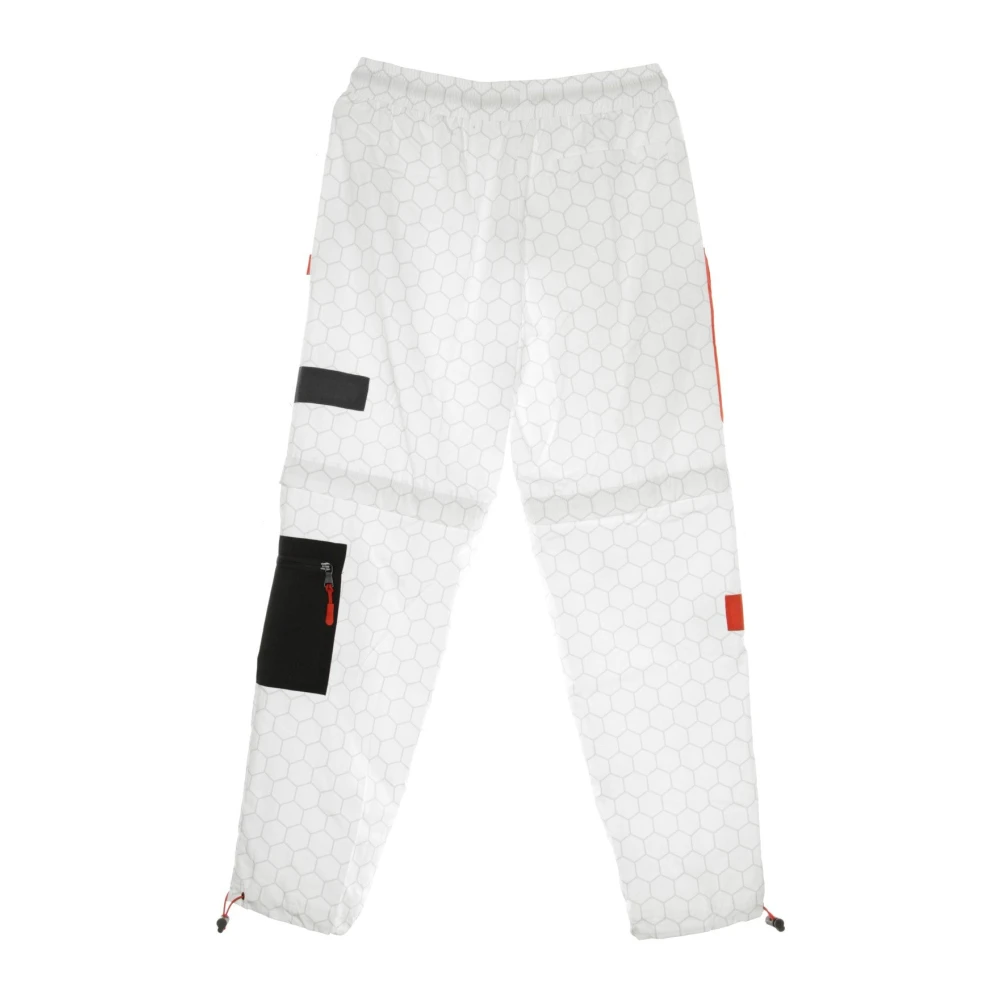 Dolly Noire Aanpasbare Trainingsbroek in Wit Rood Zwart Multicolor Heren