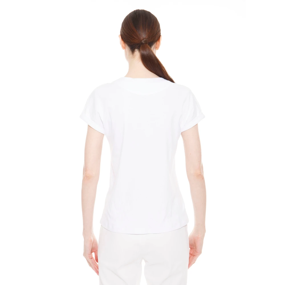 Eleventy T-Shirts White Dames