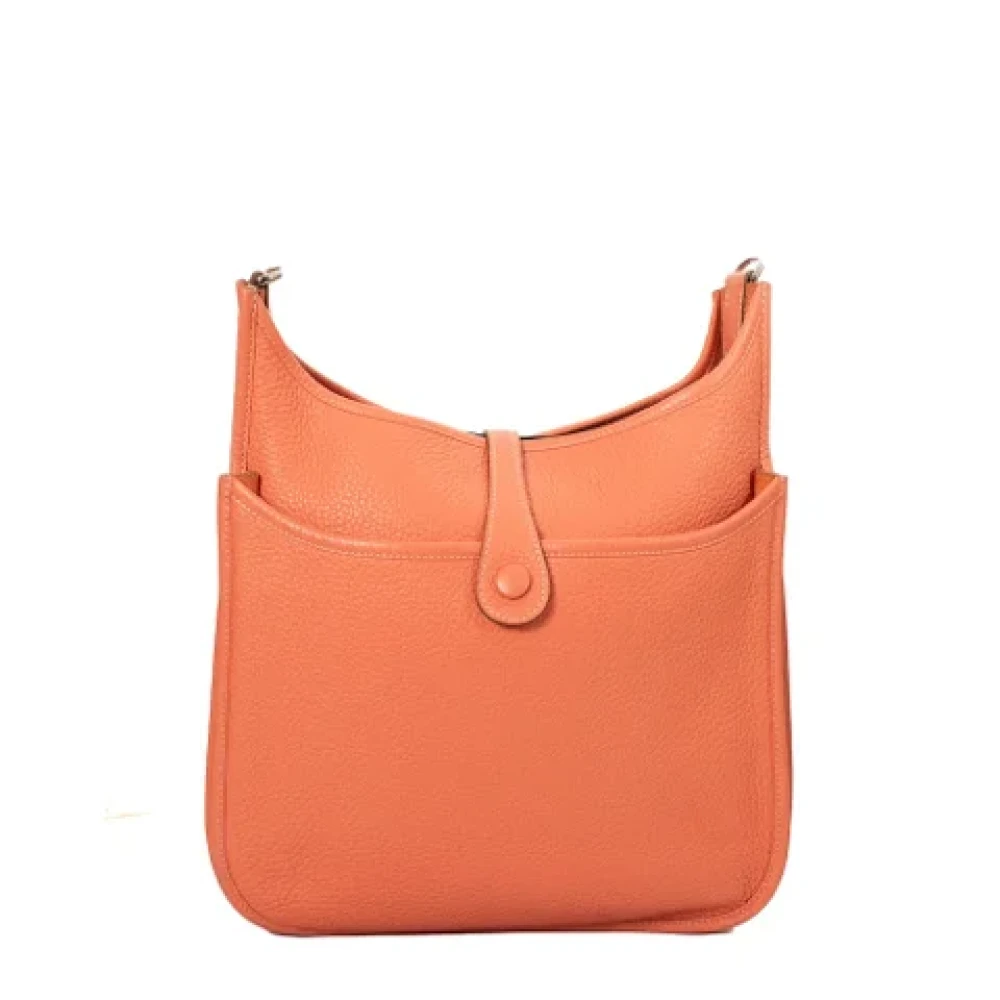 Hermès Vintage Pre-owned Leather crossbody-bags Pink Dames