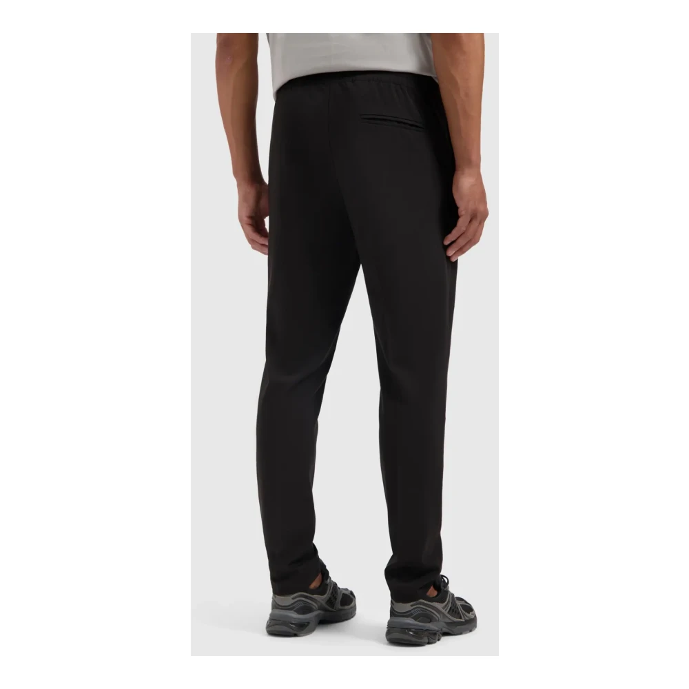 Pure Path Stretch Cargo Broek in Zwart Black Heren