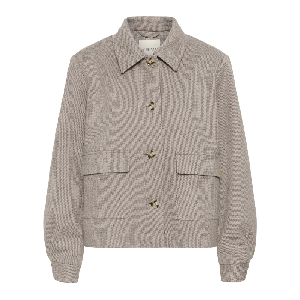 VAN GRAAF Cream Damen Hellgrau Jacke Crjaze Grau, Größe 38 - Bild 2