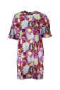 robe-courte-a-motif-avec-logo