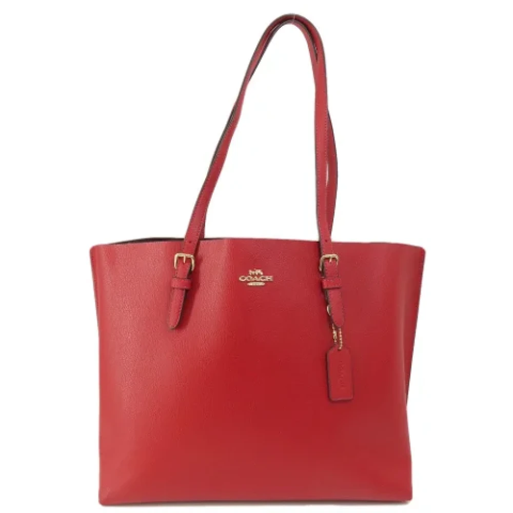 Coach Pre-owned Fabric totes Brown Dames