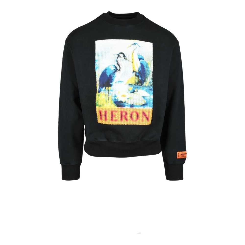 Heron Preston Katoenen Gebreide Trui Black Heren