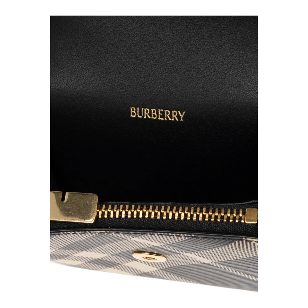 Burberry Portemonnee met ruitpatroon Black Dames