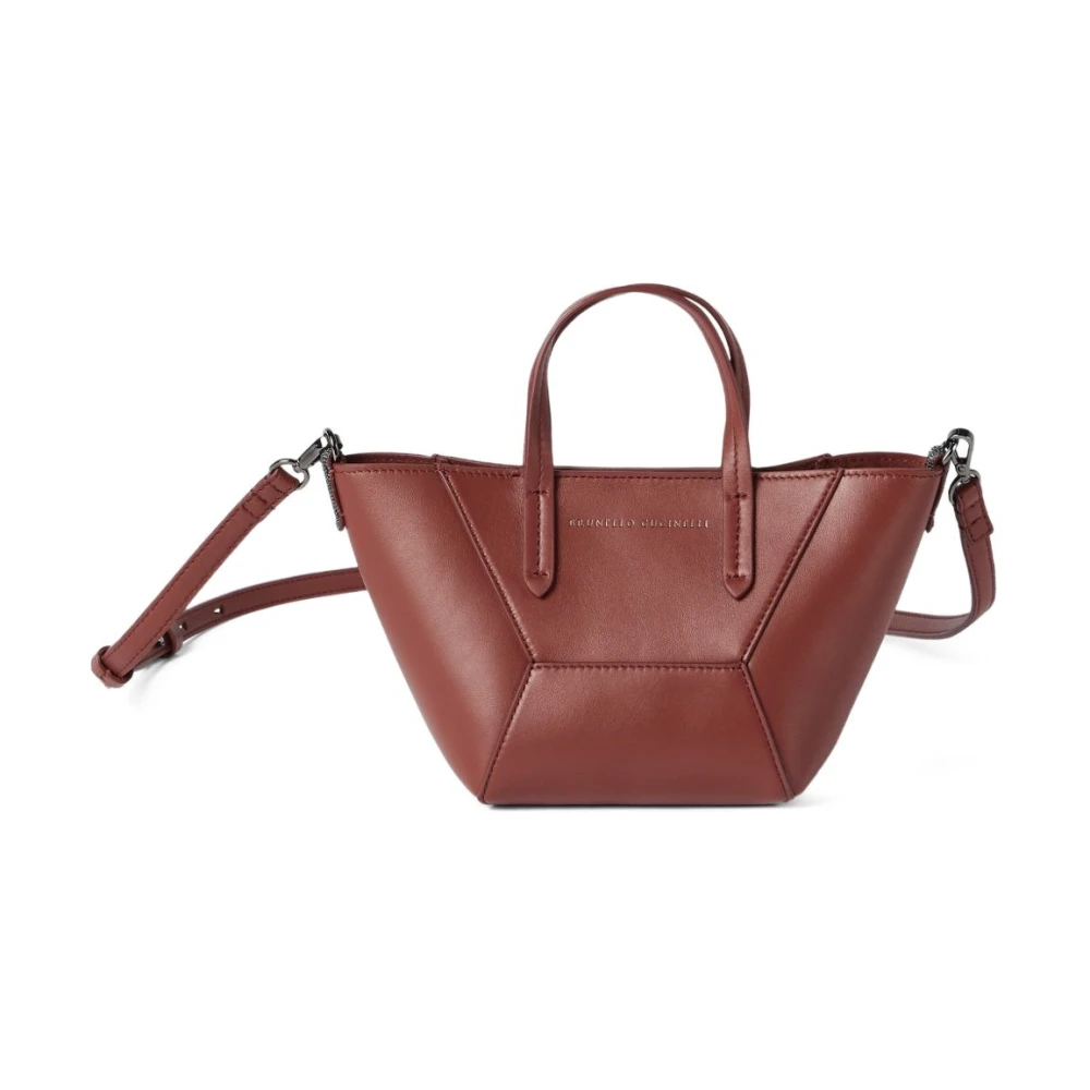 Brunello Cucinelli Women's Brown Bc Duo Mini Tote