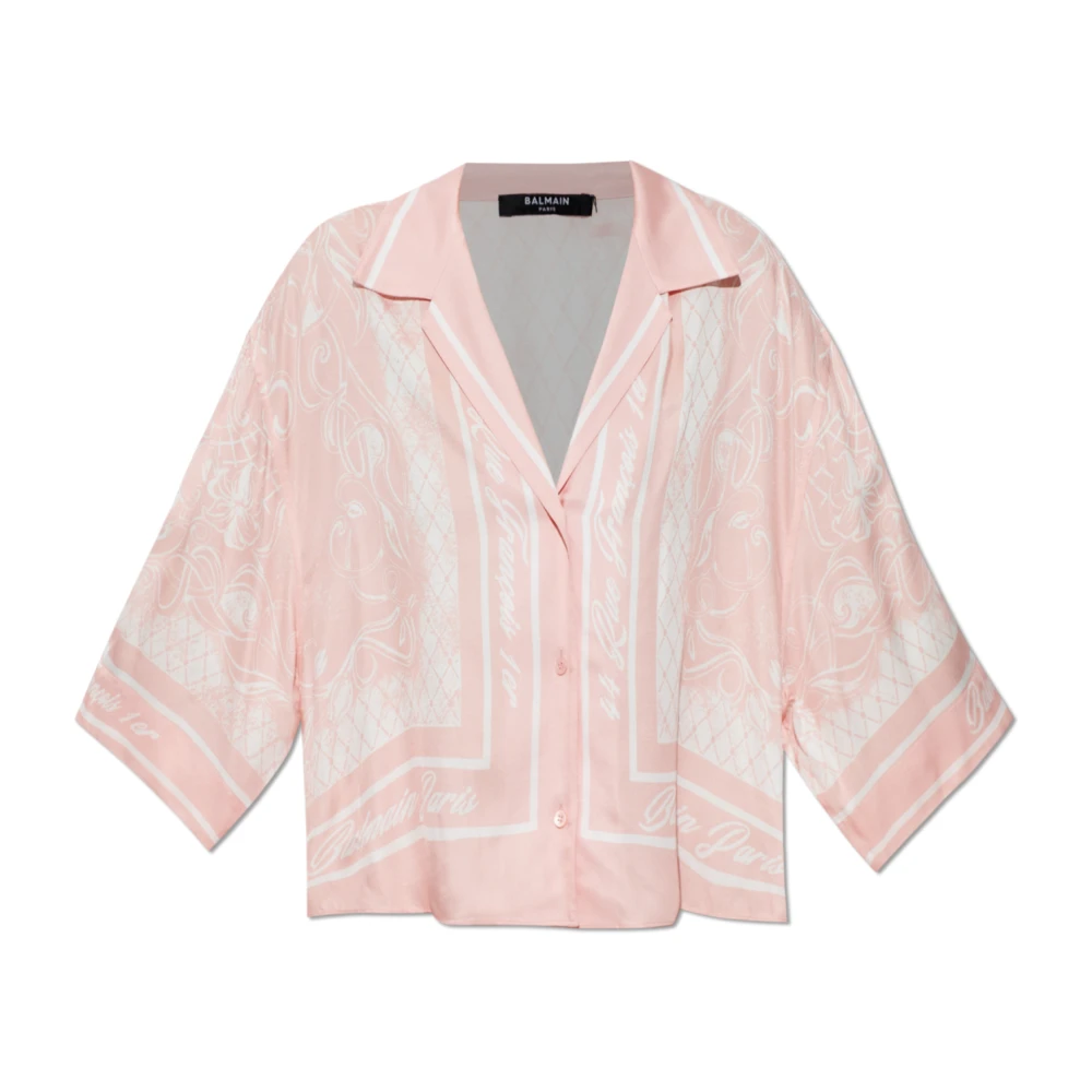 Balmain Mujer Rosado Blusas Y Camisas, Rosa, Talla: Xs