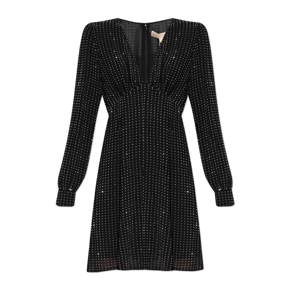 Michael Kors Jurk met glinsterende pailletten Black Dames