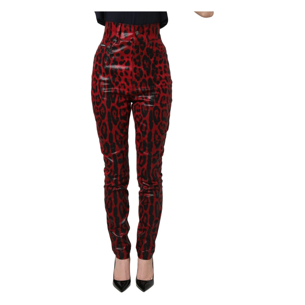 Dolce & Gabbana Women's Multicolor Skinny Trousers, 2XS, Skinny Denim Jeans