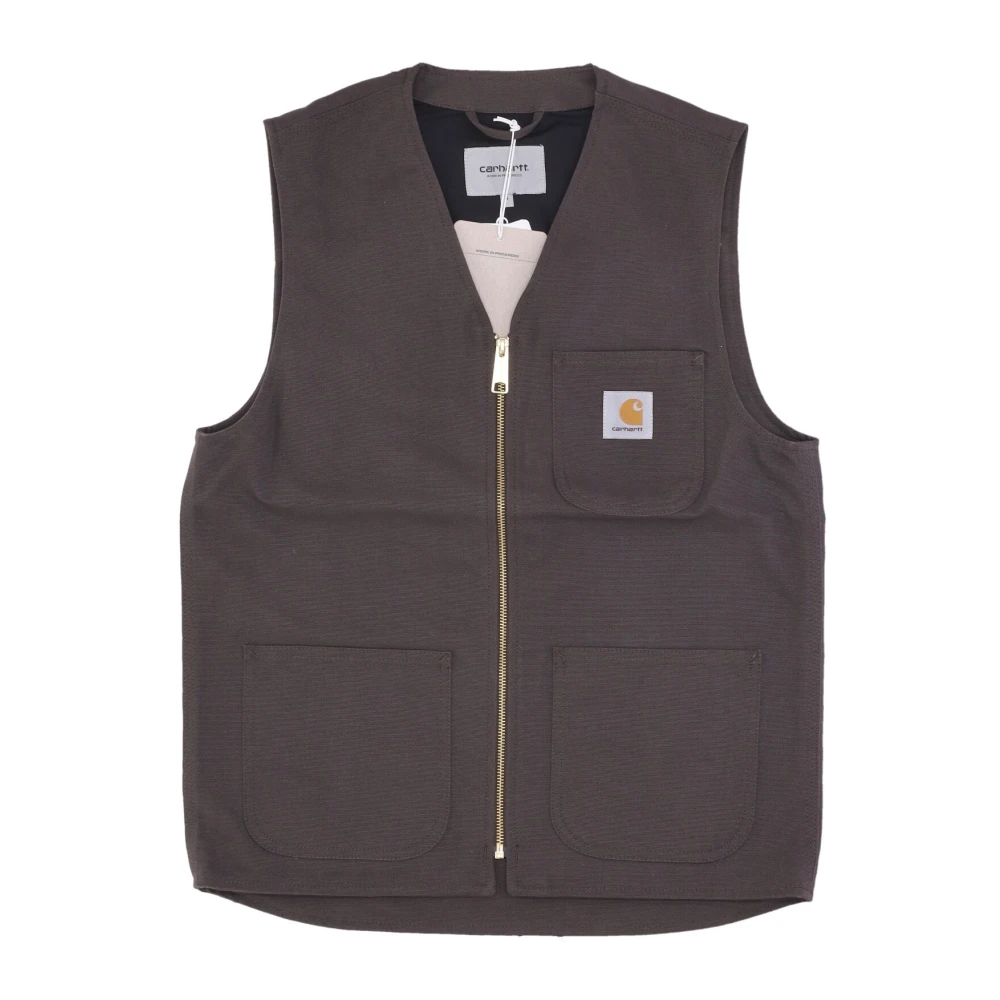 Carhartt WIP Tobacco Rigid Streetwear Vest Brown Heren