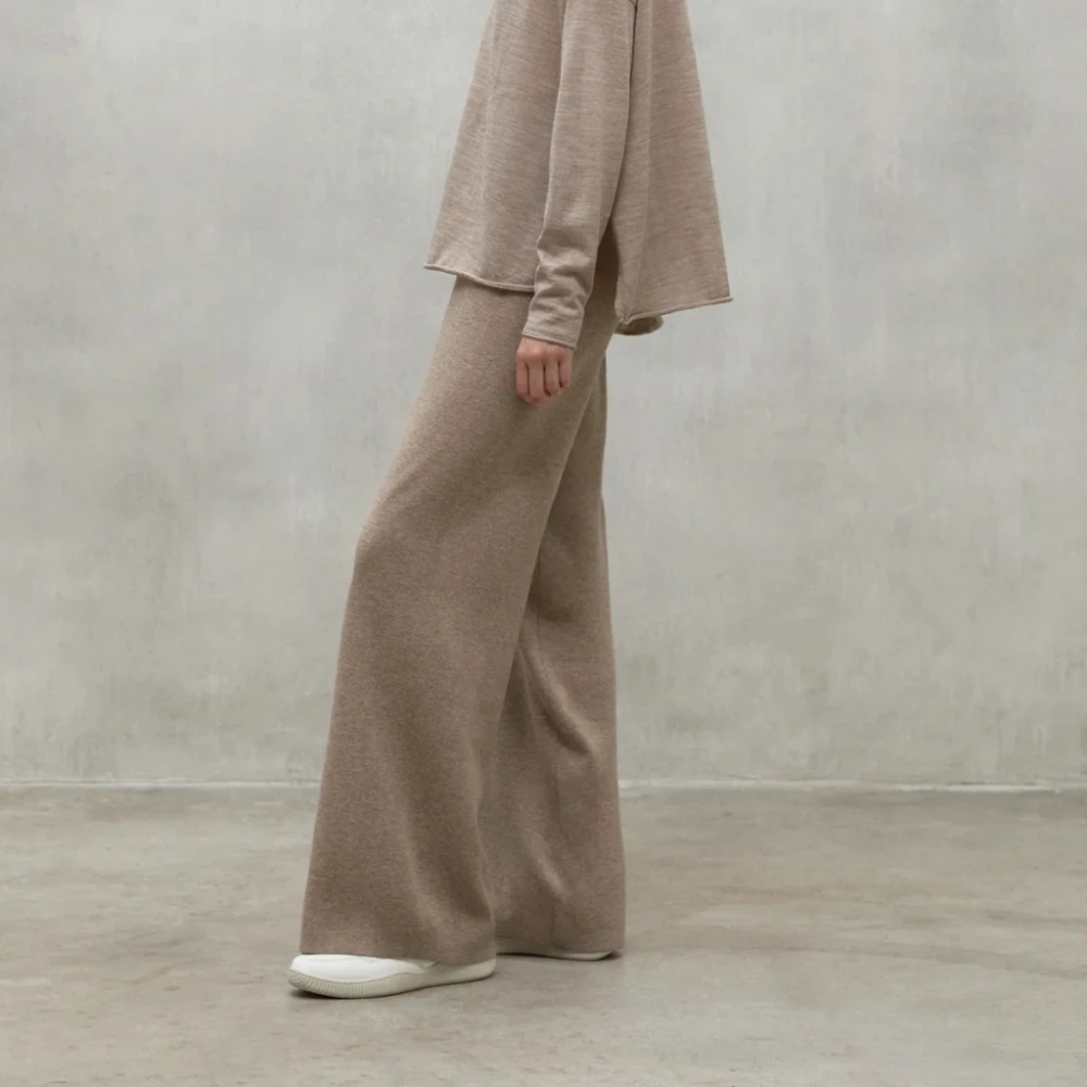 Ecoalf Casual Cabrilalf Broek Brown Dames