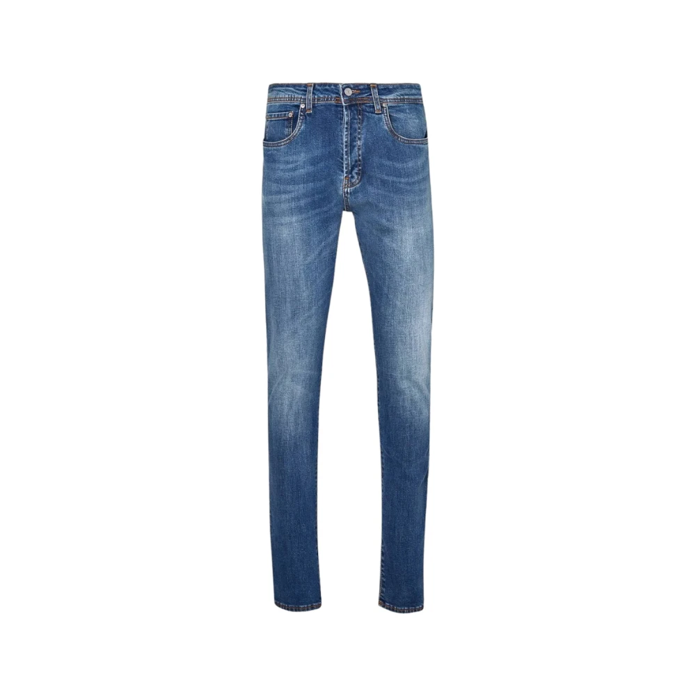 Liu Jo Mannelijk Blauw Slim-Fit Jeans