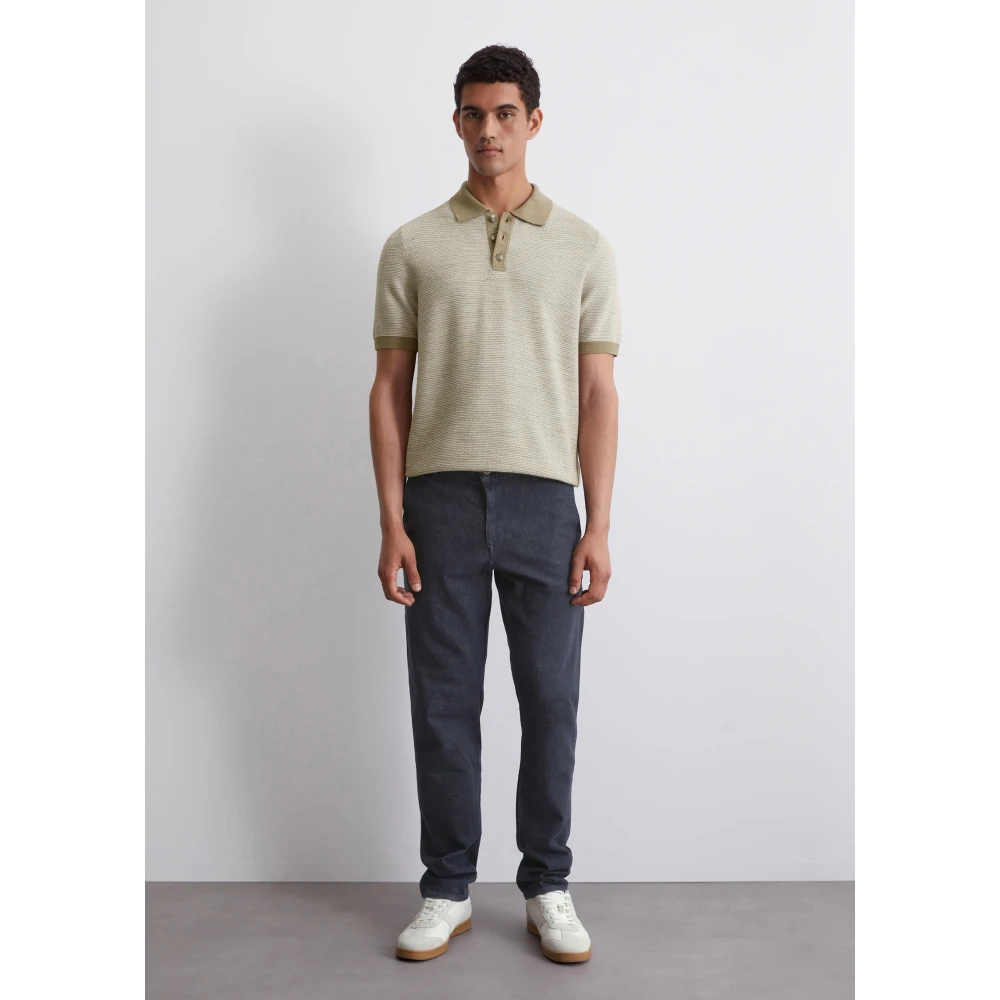 Marc O'Polo Gewone poloshirt Brown Heren