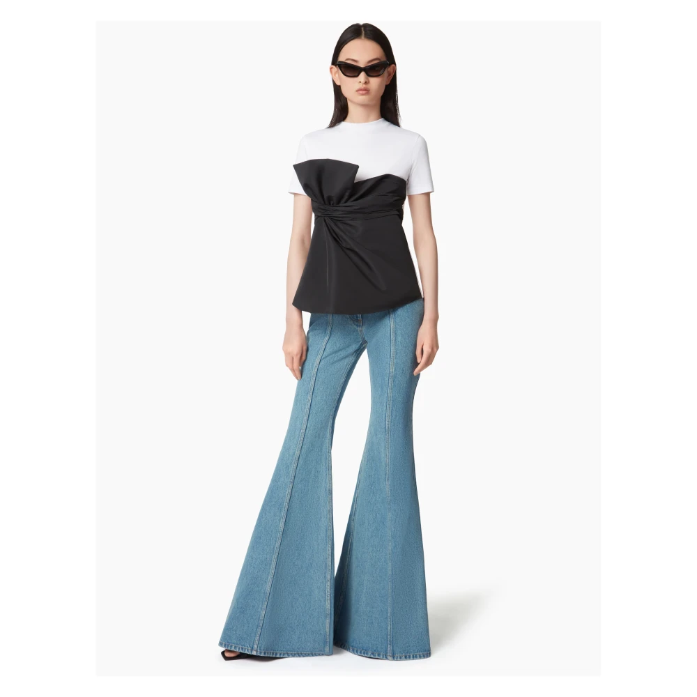 Nina Ricci Wrap-Around BOW Black Dames