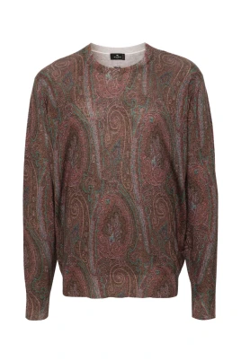 Paisley Rundhalsad Tröja