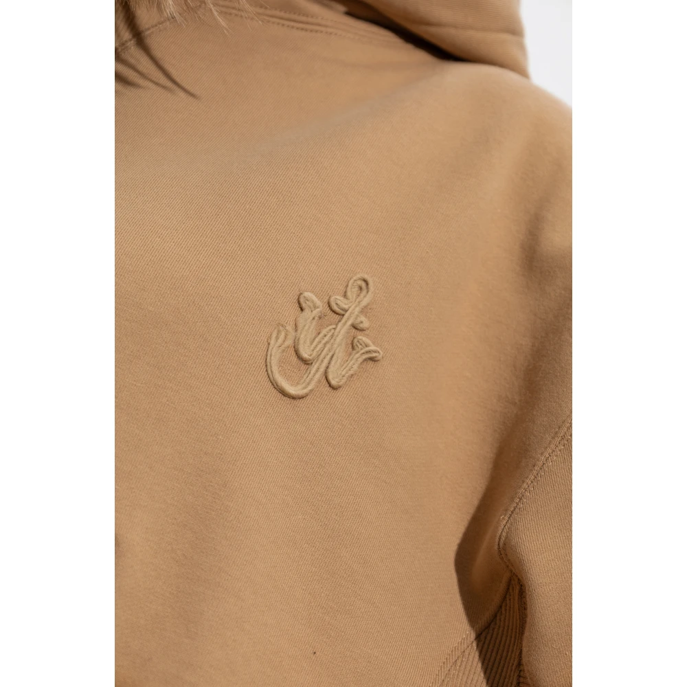 JW Anderson Hoodie Beige Dames