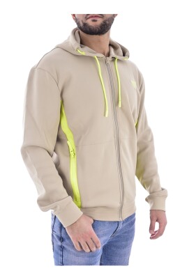 neoprene-zip-sweatshirt-beige-hooded