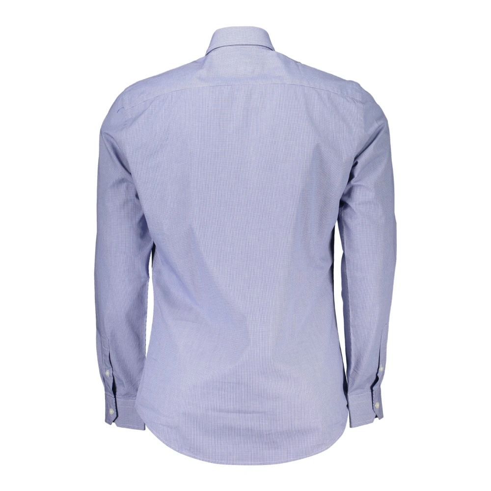 Harmont & Blaine Blauw Herenoverhemd MET Lange Mouwen Blue Heren