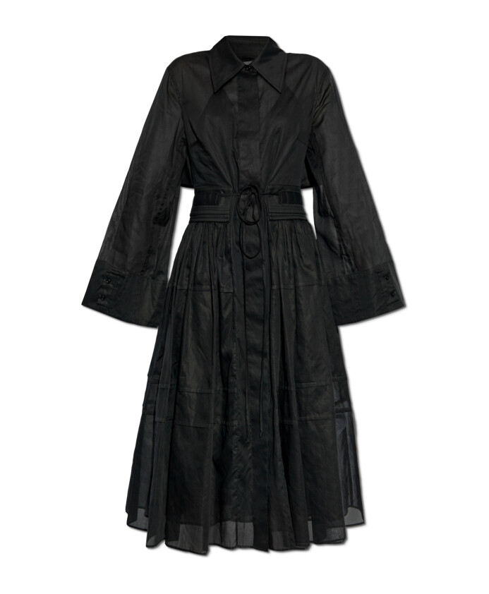 robe-avec-drape-a-la-taille