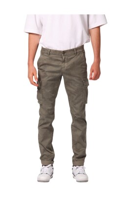 camouflage-cargo-bukser-ekstra-slim-fit