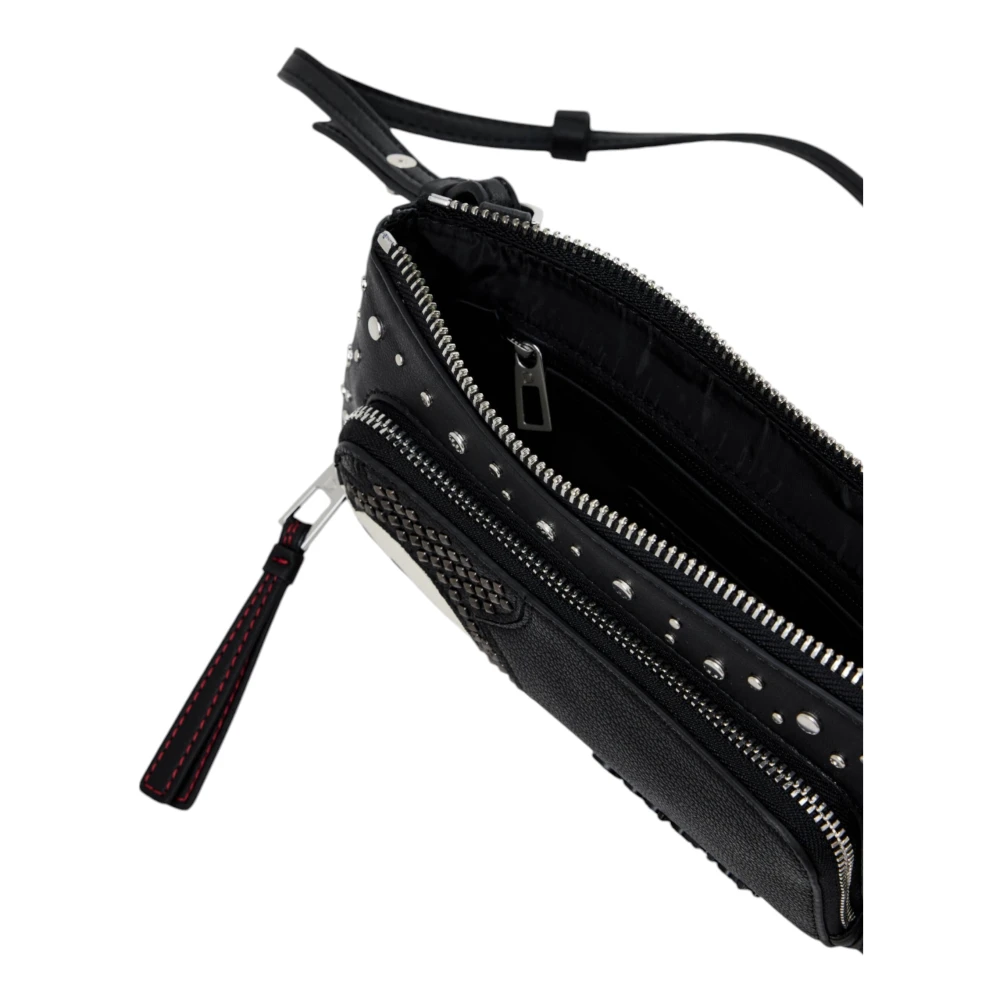 Desigual Mickey Studstyle Dames Tas Herfst Winter Collectie Black Dames