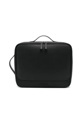 Svart Laptopväska med präglad logotyp