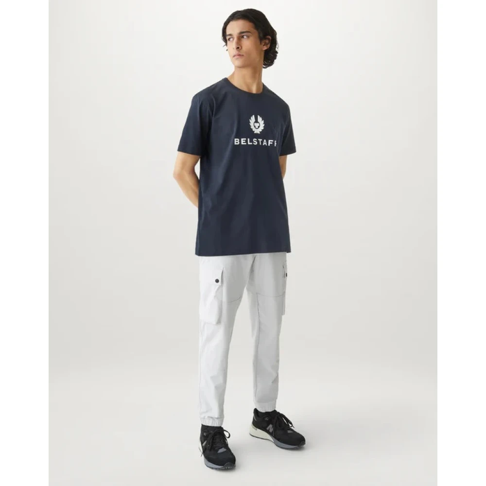Belstaff Phoenix T-Shirt in Donker Ink Blue Heren
