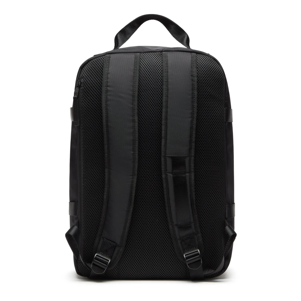 Diesel Dsrt Backpack Utility backpack in printed nylon Black Heren