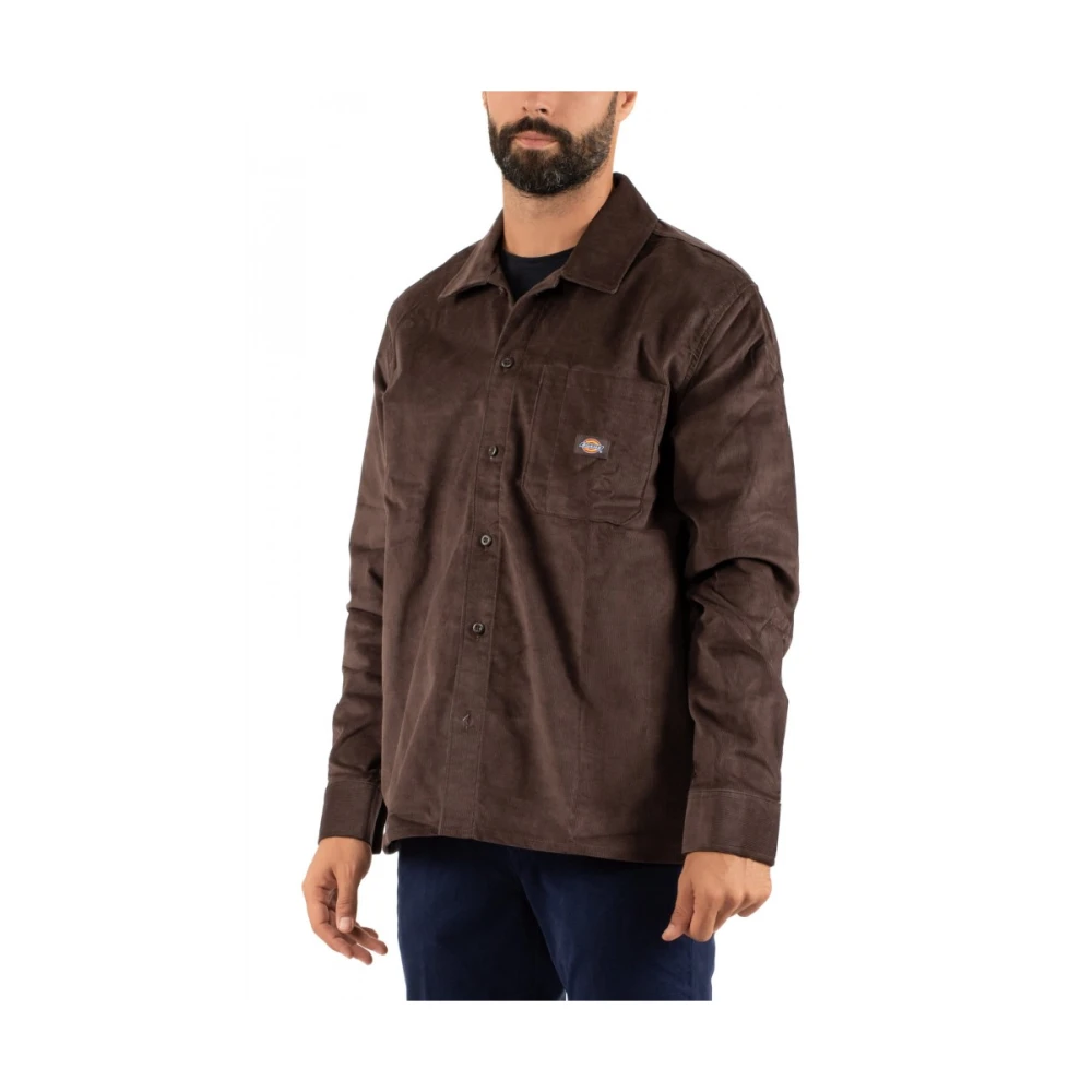 Dickies Herenoverhemd Brown Heren