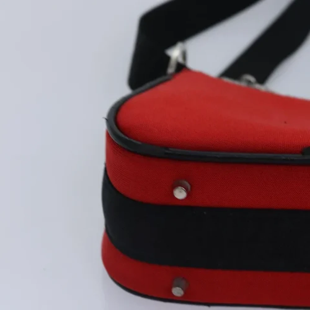 Dior Vintage Pre-owned Silk dior-bags Red Dames