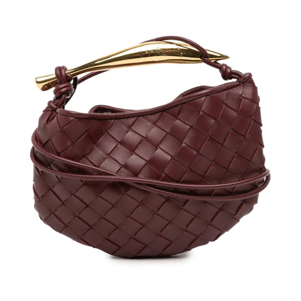 Bottega Veneta Vintage Donna Rosso Pre-Owned, Taglia Unica, Used,