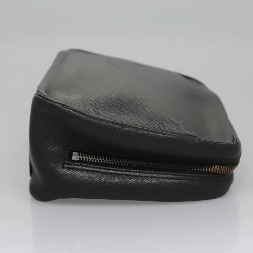 Louis Vuitton Vintage Pre-owned Leather clutches Black Dames