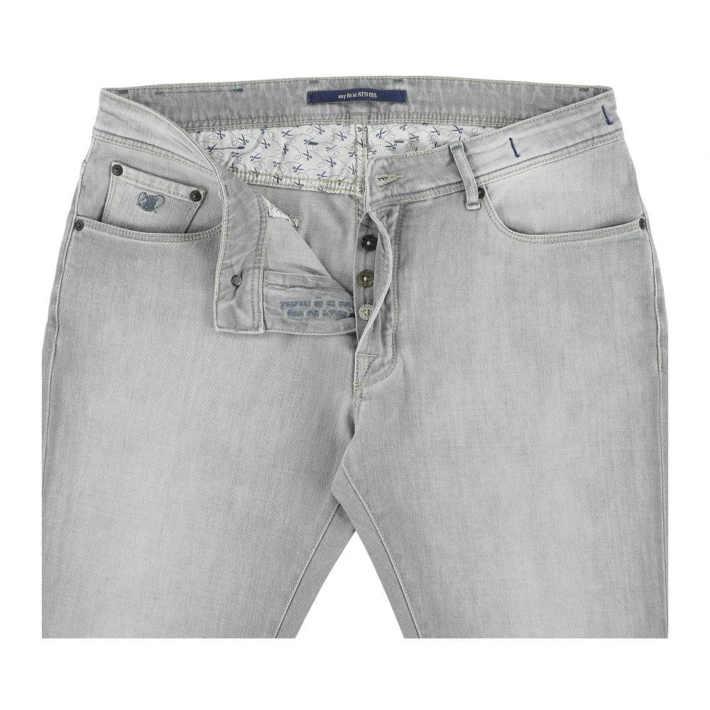 Atelier Noterman Stijlvolle Jeans Collectie Gray Heren