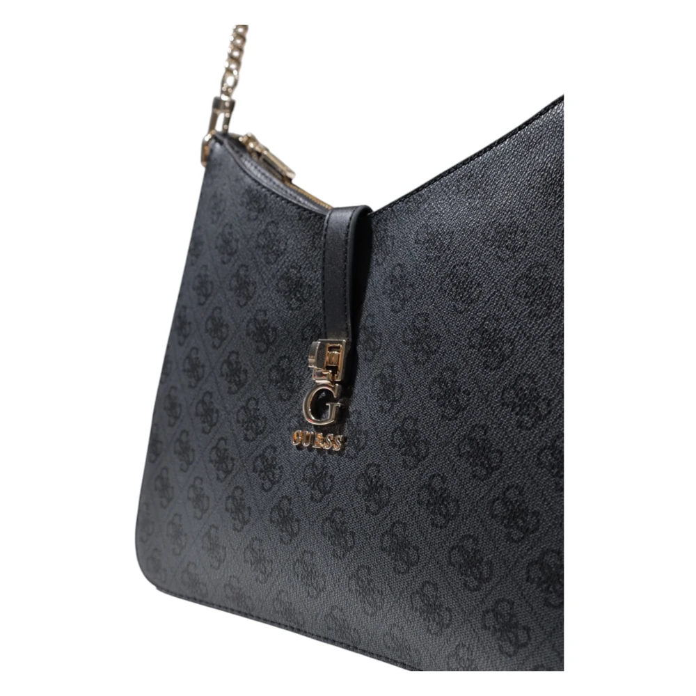 Guess Middelgrote damestas collectie in polyurethaan Gray Dames