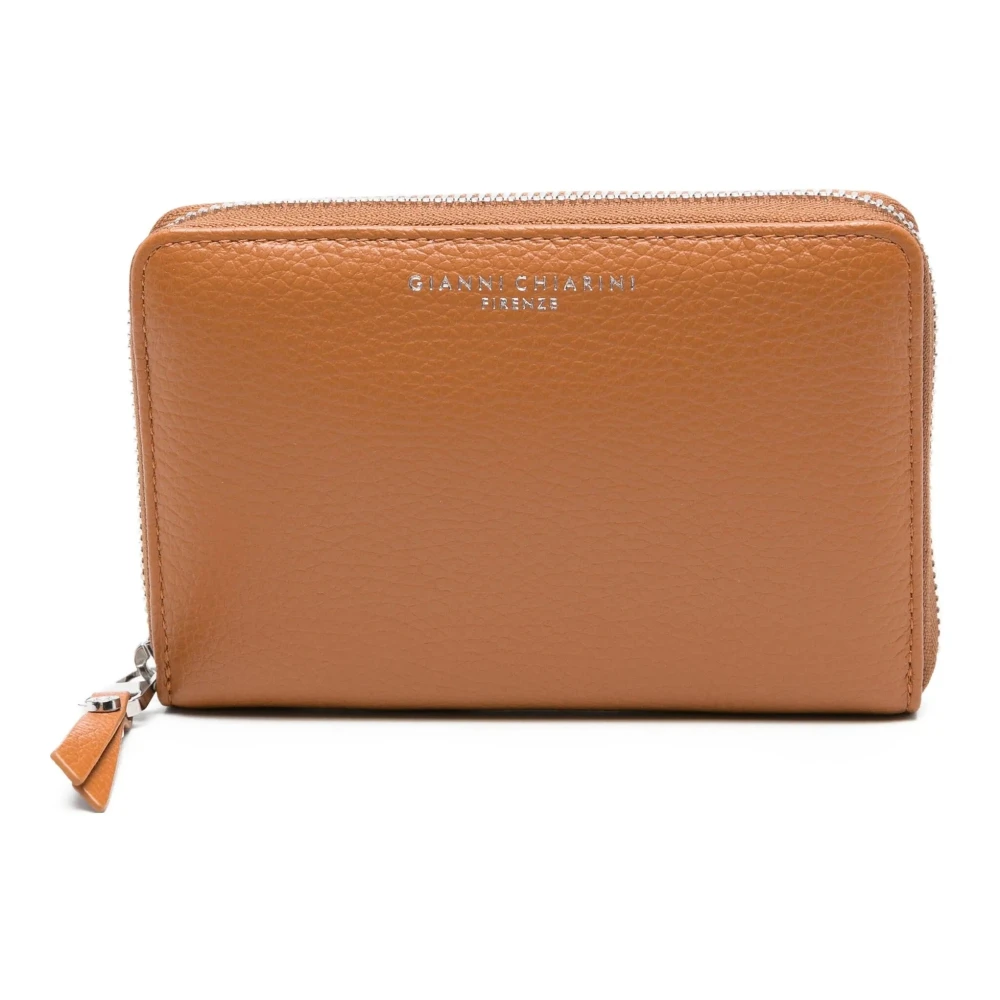 Gianni Chiarini Women's Beige Wallets & Cardholders, One Size, Grain Leather Wallet