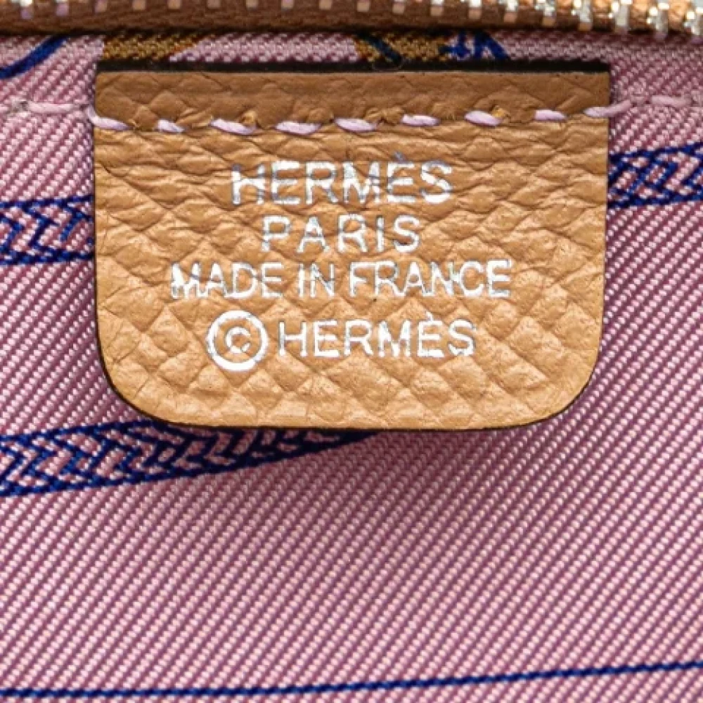 Hermès Vintage Pre-owned Leather wallets Brown Dames