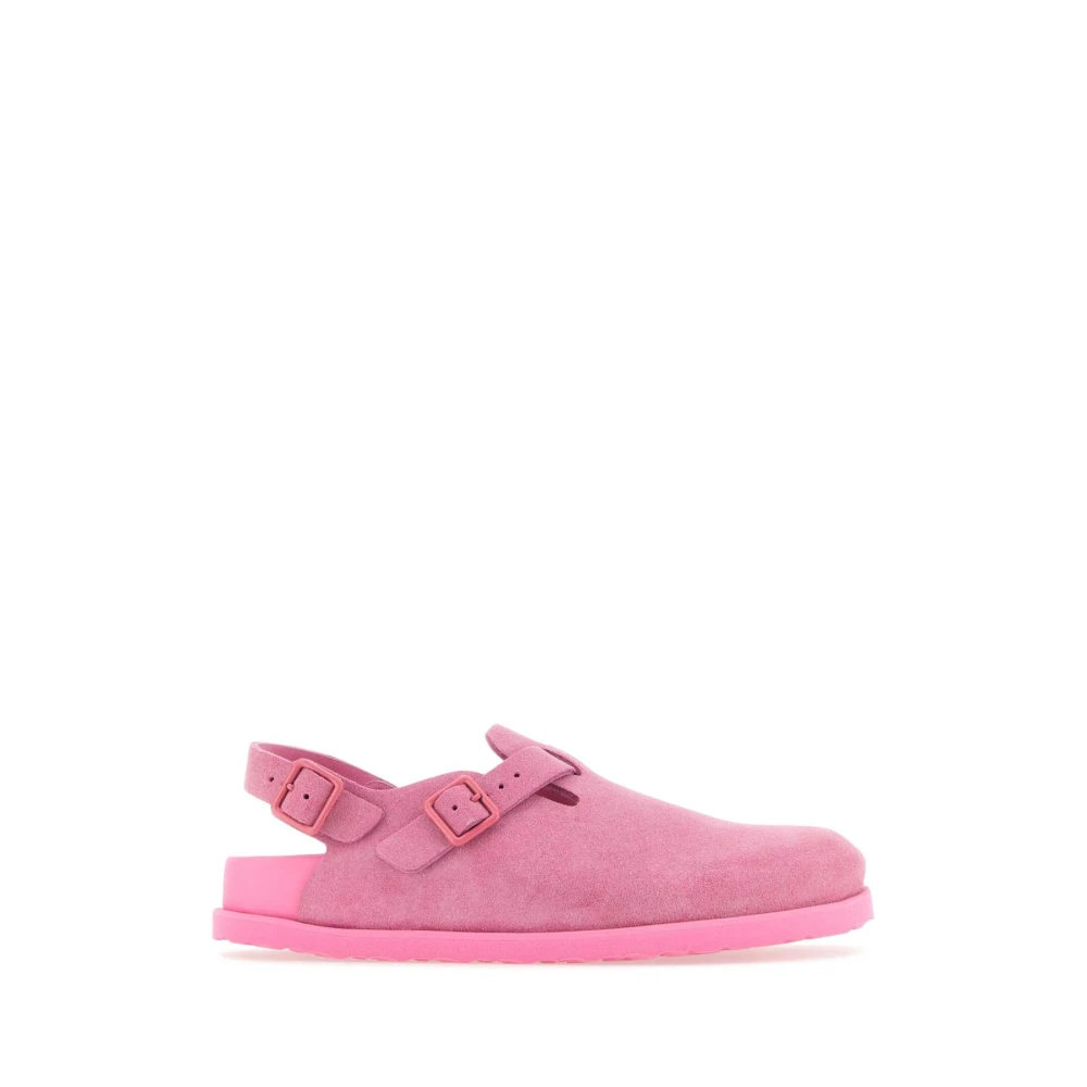 Birkenstock Rosa mocka Tokyo tofflor Pink, Herr